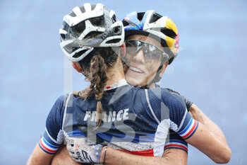 20/08/2022 - Loana Lecomte of France Gold medal, Pauline Ferrand Prevot of France Silver medal during the Cycling Mountain Bike, Women's Cross-Country at the European Championships Munich 2022 on August 20, 2022 in Munich, Germany - EUROPEAN CHAMPIONSHIPS MUNICH 2022 - INTERNAZIONALI - ATLETICA