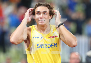 20/08/2022 - Armand Duplantis of Sweden Gold medal during the Athletics, Men's Pole Vault at the European Championships Munich 2022 on August 20, 2022 in Munich, Germany - EUROPEAN CHAMPIONSHIPS MUNICH 2022 - INTERNAZIONALI - ATLETICA