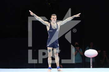 21/08/2022 - Nicola Bartolini of Italy during the Artistic Gymnastics, Men's Floor Exercise at the European Championships Munich 2022 on August 21, 2022 in Munich, Germany - EUROPEAN CHAMPIONSHIPS MUNICH 2022 - INTERNAZIONALI - ATLETICA
