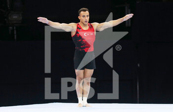 21/08/2022 - Adem Asil of Turkey during the Artistic Gymnastics, Men's Floor Exercise at the European Championships Munich 2022 on August 21, 2022 in Munich, Germany - EUROPEAN CHAMPIONSHIPS MUNICH 2022 - INTERNAZIONALI - ATLETICA