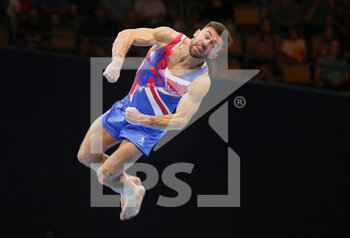 21/08/2022 - Giarnni Regini-Moran of Great Britain during the Artistic Gymnastics, Men's Floor Exercise at the European Championships Munich 2022 on August 21, 2022 in Munich, Germany - EUROPEAN CHAMPIONSHIPS MUNICH 2022 - INTERNAZIONALI - ATLETICA