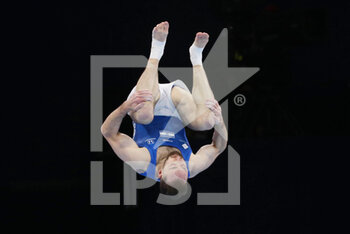 21/08/2022 - Artem Dolgopyat of Israel Gold medal during the Artistic Gymnastics, Men's Floor Exercise at the European Championships Munich 2022 on August 21, 2022 in Munich, Germany - EUROPEAN CHAMPIONSHIPS MUNICH 2022 - INTERNAZIONALI - ATLETICA