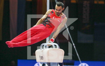 21/08/2022 - Ferhat Arican of Turkey during the Artistic Gymnastics, Men's Pommel Horse at the European Championships Munich 2022 on August 21, 2022 in Munich, Germany - EUROPEAN CHAMPIONSHIPS MUNICH 2022 - INTERNAZIONALI - ATLETICA