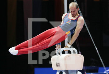 21/08/2022 - Harutyun Merdinyan of Armenia Gold medal during the Artistic Gymnastics, Men's Pommel Horse at the European Championships Munich 2022 on August 21, 2022 in Munich, Germany - EUROPEAN CHAMPIONSHIPS MUNICH 2022 - INTERNAZIONALI - ATLETICA