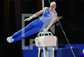 21/08/2022 - Filip Ude of Croatia during the Artistic Gymnastics, Men's Pommel Horse at the European Championships Munich 2022 on August 21, 2022 in Munich, Germany - EUROPEAN CHAMPIONSHIPS MUNICH 2022 - INTERNAZIONALI - ATLETICA
