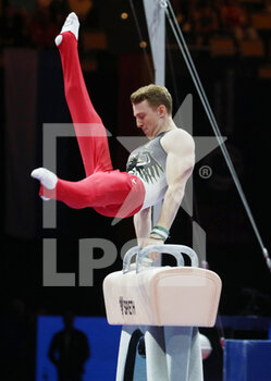 21/08/2022 - Nils Dunkel of Germany Bronze medal during the Artistic Gymnastics, Men's Pommel Horse at the European Championships Munich 2022 on August 21, 2022 in Munich, Germany - EUROPEAN CHAMPIONSHIPS MUNICH 2022 - INTERNAZIONALI - ATLETICA