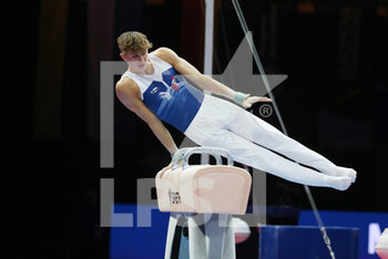 21/08/2022 - Benjamin Osberger of France during the Artistic Gymnastics, Men's Pommel Horse at the European Championships Munich 2022 on August 21, 2022 in Munich, Germany - EUROPEAN CHAMPIONSHIPS MUNICH 2022 - INTERNAZIONALI - ATLETICA