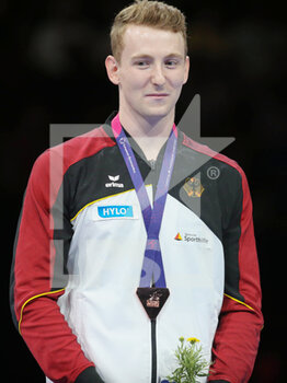 21/08/2022 - Nils Dunkel of Germany Bronze medal during the Artistic Gymnastics, Men's Pommel Horse at the European Championships Munich 2022 on August 21, 2022 in Munich, Germany - EUROPEAN CHAMPIONSHIPS MUNICH 2022 - INTERNAZIONALI - ATLETICA