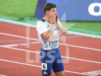 21/08/2022 - Benjamin Robert of France during the Athletics, Men’s 800m at the European Championships Munich 2022 on August 21, 2022 in Munich, Germany - EUROPEAN CHAMPIONSHIPS MUNICH 2022 - INTERNAZIONALI - ATLETICA