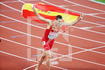 21/08/2022 - Mariano Garcia of Spain Gold medal during the Athletics, Men’s 800m at the European Championships Munich 2022 on August 21, 2022 in Munich, Germany - EUROPEAN CHAMPIONSHIPS MUNICH 2022 - INTERNAZIONALI - ATLETICA