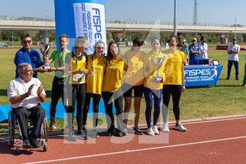 02/10/2022 - Freemoving, 3rd in female absolut standings - ITALIAN PARATHLETICS CHAMPIONSHIPS - NATIONAL FINALS - NAZIONALI - ATLETICA