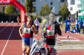 01/10/2022 - Ndiaga Dieng and Fabrizio Vallone during T20 1500m race - ITALIAN PARATHLETICS CHAMPIONSHIPS - NATIONAL FINALS - NAZIONALI - ATLETICA