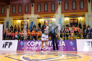 2022-03-27 - best rebounder italy cup Turner Brianna Virtus segafredo Bologna - FINAL - FAMILA SCHIO VS VIRTUS SEGAFREDO BOLOGNA - WOMEN ITALIAN CUP - BASKETBALL