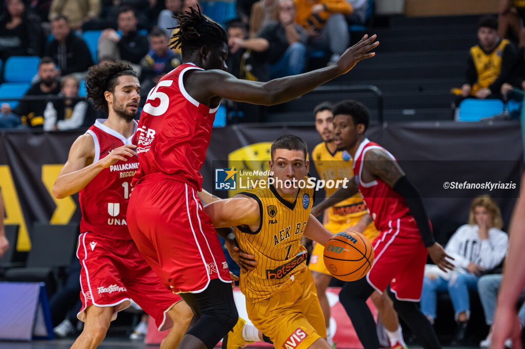 AEK Athens vs UNAHOTELS Reggio Emilia - CHAMPIONS LEAGUE - BASKETBALL