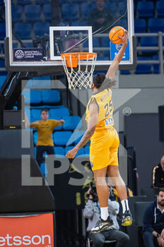 07/12/2022 - #25 MITCELL AKIL
of AEK Athens BC during the Basketball Champions League, Gameday 5, match between AEK Athens BC and UNAHOTELS Reggio Emilia at Ano Liossia Olympic Hall on December 7, 2022 in Athens, Greece. - AEK ATHENS VS UNAHOTELS REGGIO EMILIA - CHAMPIONS LEAGUE - BASKET