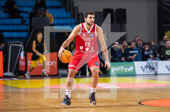 07/12/2022 - #15 GABRIELE STEFANINI
of UNAHOTELS Reggio Emilia during the Basketball Champions League, Gameday 5, match between AEK Athens BC and UNAHOTELS Reggio Emilia at Ano Liossia Olympic Hall on December 7, 2022 in Athens, Greece. - AEK ATHENS VS UNAHOTELS REGGIO EMILIA - CHAMPIONS LEAGUE - BASKET