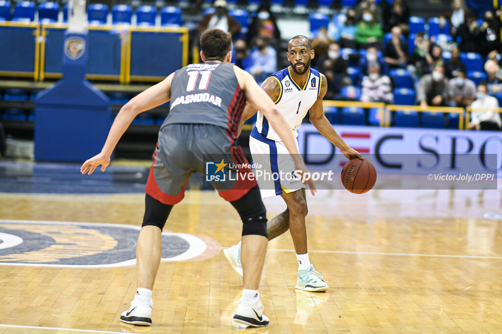 Metropolitans 92 (Boulogne-Levallois) vs Lokomotiv-Kuban (Krasnodar) - EUROCUP - BASKETBALL