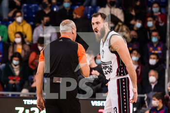 2022-01-11 - Sergio Rodriguez of AX Armani Exchange Milan during the Turkish Airlines EuroLeague basketball match between FC Barcelona and AX Armani Exchange Milan on January 11, 2022 at Palau Blaugrana in Barcelona, Spain - FC BARCELONA VS AX ARMANI EXCHANGE MILAN - EUROLEAGUE - BASKETBALL