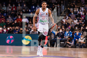 2022-02-01 - Augustine Rubit of Bayern Munich during the Turkish Airlines EuroLeague basketball match between FC Barcelona and FC Bayern Munich on February 1, 2022 at Palau Blaugrana in Barcelona, Spain - FC BARCELONA VS FC BAYERN MUNICH - EUROLEAGUE - BASKETBALL
