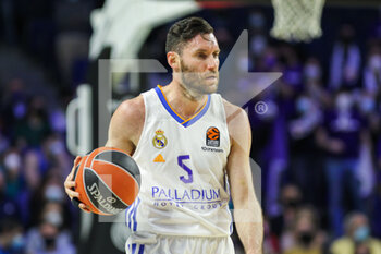 2022-03-17 - Rodolfo Fernandez Farres "Rudy" of Real Madrid during the Turkish Airlines Euroleague basketball match between Real Madrid and Asvel Lyon-Villeurbanne on march 17, 2022 at Wizink Center in Madrid, Spain - REAL MADRID AND VS LYON-VILLEURBANNE - EUROLEAGUE - BASKETBALL