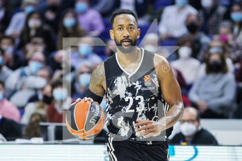 2022-03-17 - David Lighty of Asvel Lyon-Villeurbanne during the Turkish Airlines Euroleague basketball match between Real Madrid and Asvel Lyon-Villeurbanne on march 17, 2022 at Wizink Center in Madrid, Spain - REAL MADRID AND VS LYON-VILLEURBANNE - EUROLEAGUE - BASKETBALL