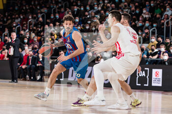 2022-03-18 - Nico Laprovittola of FC Barcelona during the Turkish Airlines EuroLeague basketball match between FC Barcelona and Crvena Zvezda mts Belgrade on March 18, 2022 at Palau Blaugrana in Barcelona, Spain - FC BARCELONA VS CRVENA ZVEZDA MTS BELGRADE - EUROLEAGUE - BASKETBALL