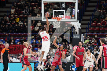 2022-03-31 - Donta Hall (AS Monaco Basket) - A|X ARMANI EXCHANGE MILANO VS AS MONACO - EUROLEAGUE - BASKETBALL