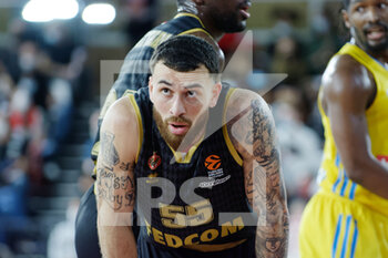 2022-04-08 - Mike James of AS Monaco Basket during the Turkish Airlines Euroleague basketball match between AS Monaco Basket and Alba Berlin on April 8, 2022 at Salle Gaston Médecin in Monaco - AS MONACO BASKET VS ALBA BERLIN - EUROLEAGUE - BASKETBALL