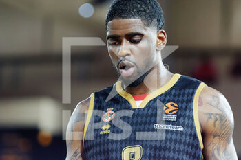 2022-04-08 - Dwayne Bacon of AS Monaco Basket during the Turkish Airlines Euroleague basketball match between AS Monaco Basket and Alba Berlin on April 8, 2022 at Salle Gaston Médecin in Monaco - AS MONACO BASKET VS ALBA BERLIN - EUROLEAGUE - BASKETBALL