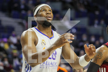 2022-04-08 - Guerschon Yabusele of Real Madrid during the Turkish Airlines Euroleague basketball match between Real Madrid and Bayern Munich on April 8, 2022 at Wizink Center in Madrid, Spain - REAL MADRID VS BAYERN MUNICH - EUROLEAGUE - BASKETBALL