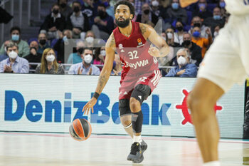 2022-04-08 - Darrun Hilliard of Bayern Munich during the Turkish Airlines Euroleague basketball match between Real Madrid and Bayern Munich on April 8, 2022 at Wizink Center in Madrid, Spain - REAL MADRID VS BAYERN MUNICH - EUROLEAGUE - BASKETBALL