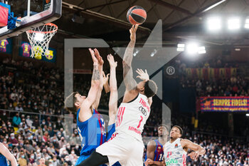 2022-04-19 - Deshaun Thomas of FC Bayern Munich during the Turkish Airlines EuroLeague basketball match Play Off Game 1 between FC Barcelona and FC Bayern Munich on April 19, 2022 at Palau Blaugrana in Barcelona, Spain - PLAY OFF GAME 1 - FC BARCELONA VS FC BAYERN MUNICH - EUROLEAGUE - BASKETBALL