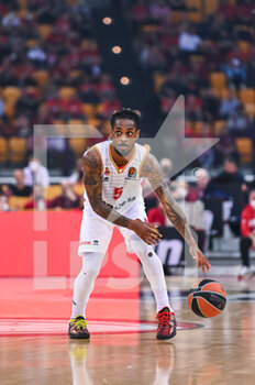 2022-04-22 - Paris Lee of AS Monaco Basket during the Turkish Airlines EuroLeague Quorter-Final basketball match between Olympiacos BC and AS Monaco Basket on Apr 22, 2022 at Peace and Friendship Stadium in Athens, Greece - OLYMPIACOS VS AS MONACO - EUROLEAGUE - BASKETBALL