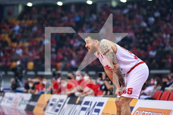 2022-04-22 - Mike James of AS Monaco Basket during the Turkish Airlines EuroLeague Quorter-Final basketball match between Olympiacos BC and AS Monaco Basket on Apr 22, 2022 at Peace and Friendship Stadium in Athens, Greece - OLYMPIACOS VS AS MONACO - EUROLEAGUE - BASKETBALL