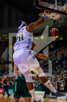 06/10/2022 - Guerschon Yabusele of Real Madrid in action during the Turkish Airlines Euroleague Basketball match between Panathinaikos Athens BC and Real Madrid at OAKA ALTION Arena on October 6, 2022 in Athens, Greece. - PANATHINAIKOS VS REAL MADRID - EUROLEAGUE - BASKET