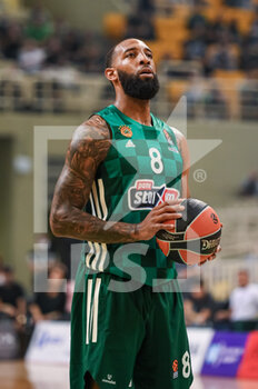 06/10/2022 - Derrick Williams of Panathinaikos Athens BC in action during the Turkish Airlines Euroleague Basketball match between Panathinaikos BC and Real Madrid at OAKA ALTION Arena on October 6, 2022 in Athens, Greece. - PANATHINAIKOS VS REAL MADRID - EUROLEAGUE - BASKET