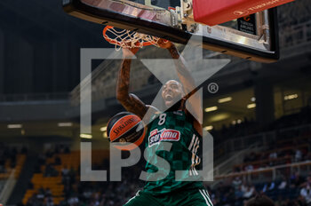 06/10/2022 - Derrick Williams of Panathinaikos Athens BC in action during the Turkish Airlines Euroleague Basketball match between Panathinaikos BC and Real Madrid at OAKA ALTION Arena on October 6, 2022 in Athens, Greece. - PANATHINAIKOS VS REAL MADRID - EUROLEAGUE - BASKET