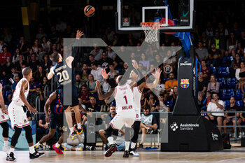 2022-10-28 - Nico Laprovittola of FC Barcelona during the Turkish Airlines EuroLeague basketball match between FC Barcelona and EA7 Emporio Armani Milan on October 28, 2022 at Palau Blaugrana in Barcelona, Spain - BASKETBALL - EUROLEAGUE - FC BARCELONA V MILAN - EUROLEAGUE - BASKETBALL