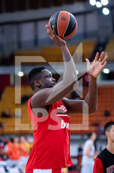 2022-11-04 - #10 MOUSTAPHA FALL
 of Olympiacos Piraeus during the Euroleague, Round 6  match between Olympiacos Piraeus vs Valencia Basket at Peace And Friendship Stadium on November 4, 2022 in Athens, Greece. - OLYMPIACOS BC VS VALENCIA BASKET - EUROLEAGUE - BASKETBALL