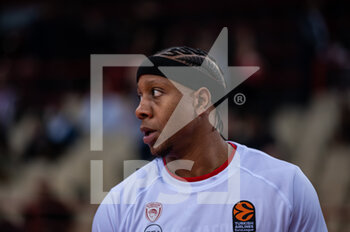 2022-11-04 - #3 ISAIAH CANAAN of Olympiacos Piraeus during the Euroleague, Round 6  match between Olympiacos Piraeus vs Valencia Basket at Peace And Friendship Stadium on November 4, 2022 in Athens, Greece. - OLYMPIACOS BC VS VALENCIA BASKET - EUROLEAGUE - BASKETBALL