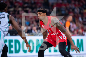 2022-11-04 - #3 ISAIAH CANAAN
of Olympiacos Piraeus during the Euroleague, Round 6  match between Olympiacos Piraeus vs Valencia Basket at Peace And Friendship Stadium on November 4, 2022 in Athens, Greece. - OLYMPIACOS BC VS VALENCIA BASKET - EUROLEAGUE - BASKETBALL