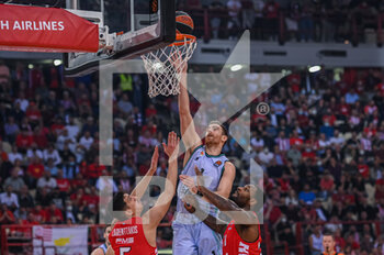 2022-11-04 - #1 VICTOR CLAVER of Valencia Basket during the Euroleague, Round 6 match between Olympiacos Piraeus vs Valencia Basket at Peace And Friendship Stadium on November 4, 2022 in Athens, Greece - OLYMPIACOS BC VS VALENCIA BASKET - EUROLEAGUE - BASKETBALL