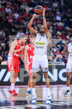 2022-11-10 - #7 KEVIN PUNTER of Partizan during the Euroleague, Round 7, match between Olympiacos Piraeus and Partizan at Peace And Friendship Stadium on November 10, 2022 in Athens, Greece. - OLYMPIACOS BC VS PARTIZAN - EUROLEAGUE - BASKETBALL