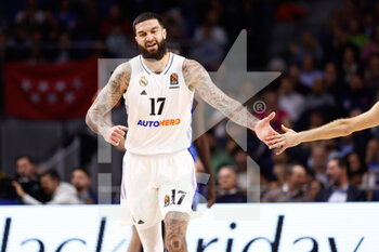 17/11/2022 - Vincent Poirier of Real Madrid during the Turkish Airlines Euroleague basketball match between Real Madrid and Alba Berlin on november 17, 2022 at Wizink Center pavilion in Madrid, Spain - BASKETBALL - EUROLEAGUE - REAL MADRID V ALBA BERLIN - EUROLEAGUE - BASKET