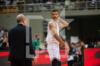 2022-12-08 - #2 TIMOTHE LUWAWU-CABARROT of EA7 Emporio Armani Milano during the Euroleague, Round 12, match between Panathinaikos Athens and EA7 Emporio Armani Milano at OAKA Stadium on December 8, 2022 in Athens, Greece. - PANATHINAIKOS VS EA7 EMPORIO ARMANI MILAN - EUROLEAGUE - BASKETBALL