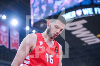 2022-12-13 - #16 KOSTAS PAPANIKOLAOU of Olympiacos Piraeus during the Turkish Airlines Euroleague match between Olympiacos Piraeus and Fenerbahce Beko Istanbul at Peace and Friendship Stadium on December 13, 2022 in Piraeus, Greece - OLYMPIACOS PIRAEUS VS FENERBAHCE BEKO ISTANBUL - EUROLEAGUE - BASKETBALL
