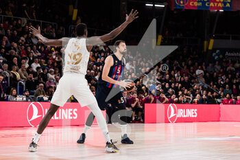 2022-12-09 - Serta Sanli of FC Barcelona during the Turkish Airlines EuroLeague Basketball match between FC Barcelona and LDLC Asvel on December 9, 2022 at Palau Blaugrana in Barcelona, Spain - BASKETBALL - EUROLEAGUE - FC BARCELONA V ASVEL - EUROLEAGUE - BASKETBALL