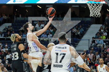 2022-12-22 - Sergio Llull Melia of Real Madrid during the Turkish Airlines Euroleague basketball match between Real Madrid and ASVEL Lyon-Villeurbanne on December 22, 2022 at Wizink Center in Madrid, Spain - BASKETBALL - EUROLEAGUE - REAL MADRID V ASVEL - EUROLEAGUE - BASKETBALL