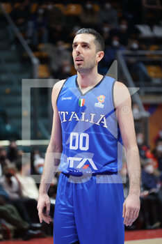 2022-02-27 - Amedeo Della Valle (Italy) during the FIBA World Cup 2023 qualifiers game Italy Vs. Iceland at the Paladozza sports palace in Bologna, February 27, 2022 - Photo: Michele Nucci - FIBA WORLD CUP QUALIFIERS - ITALIA VS ISLANDA - INTERNATIONALS - BASKETBALL