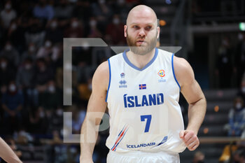 2022-02-27 - Sigurdur Gunnar Thorsteinsson (Iceland) during the FIBA World Cup 2023 qualifiers game Italy Vs. Iceland at the Paladozza sports palace in Bologna, February 27, 2022 - Photo: Michele Nucci - FIBA WORLD CUP QUALIFIERS - ITALIA VS ISLANDA - INTERNATIONALS - BASKETBALL